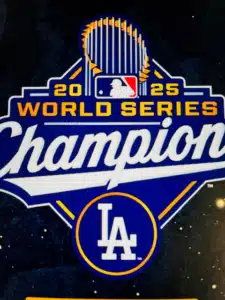 Dodgers Championship logo, MLB log