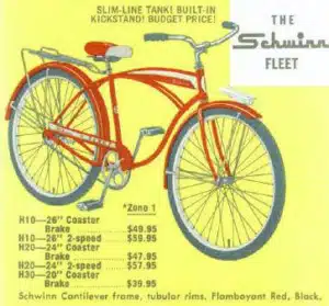 Schwinn bike ad