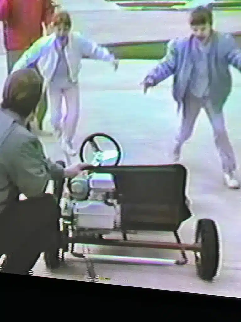 Surprise Christmas present is a Go-Cart