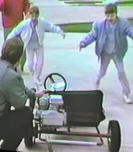 Surprise Christmas present is a Go-Cart